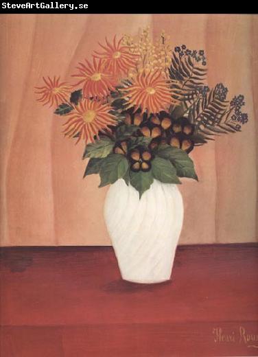 Henri Rousseau Bouquet of Flowers